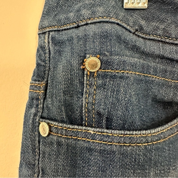 Esprit vintage Wide leg bell bottom bootcut denim jeans size 14 - Picture 14 of 15